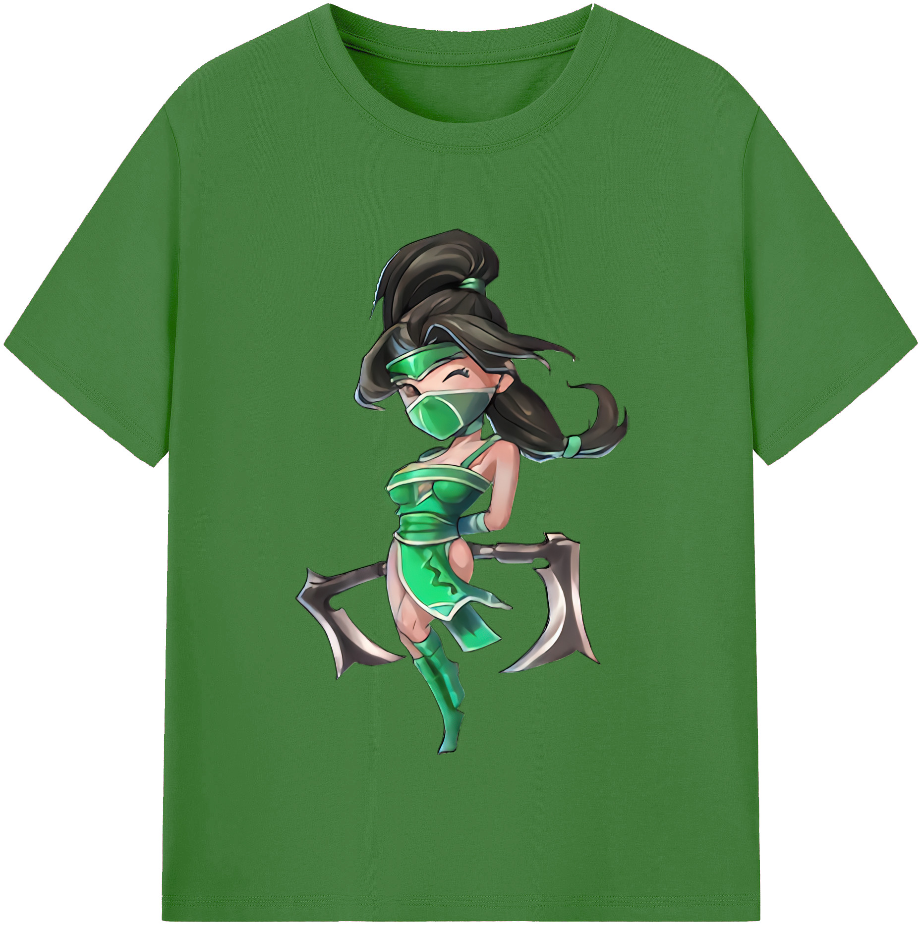 （画像用） リーグ・オブ・レジェンド League of Legends LOL レディースカジュアルプリントTシャツ（綿100％）